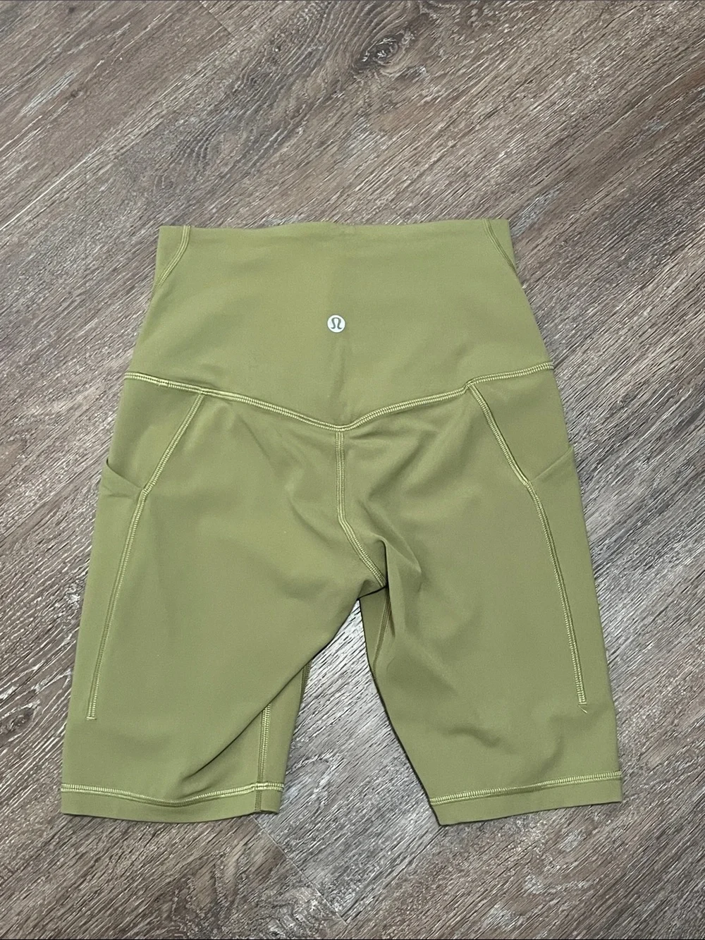 EUC Lululemon Matching Align Bronze Green Set. Size 4